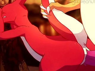 Pokemon hentai/rule34 sammanställning & gifs!