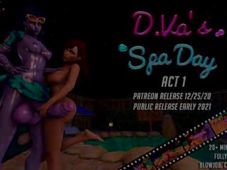 Dva spa zi act1 - rulotă overwatch futanari al 3-lea hentai