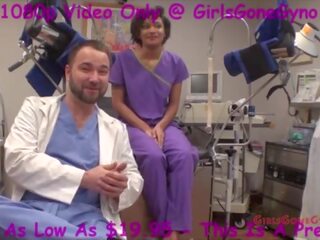 Ebony cutie Jackie Banes Examined By medic Tampa & Doctor Rose At GirlsGoneGyno&period;com