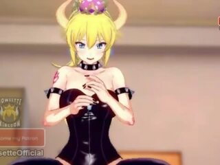 Bowsette joi jerk off instructions