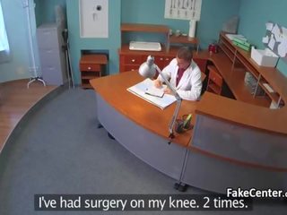 Medic fucks chubby in hospital