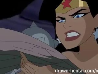 Justice league hentai - două pui pentru batman peter