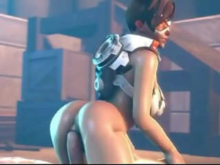 Overwatch tracer x 定格の フィルム