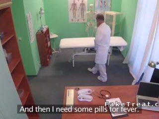 Petite Euro tattooed blonde bangs medical man 2016-08-29-10-3