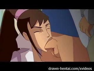 Avatar hentai - x jmenovitý video film legenda na korra
